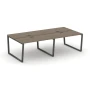 SN-6T2.DRS-042 Рабочая двухсторонняя станция, вяз благородный, антрацит м/к