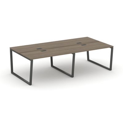 Style Project Fusion SN-6T2.DRS-044 (Вяз благородный/Антрацит) Рабочая станция двухсторонняя