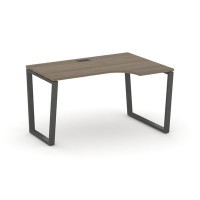 Style Project Fusion SN-6T2.SPA-002(R) (Вяз благородный/Антрацит) Стол рабочий эргономичный