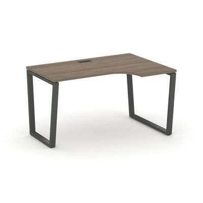 Style Project Fusion SN-6T2.SPA-022(R) (Вяз благородный/Антрацит) Стол рабочий эргономичный