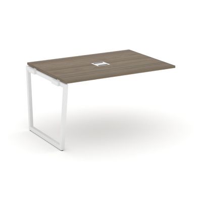 Style Project Fusion SN-4T2.NSPRG-003 (Вяз благородный/Белый) Проходной наборный элемент переговорного стола