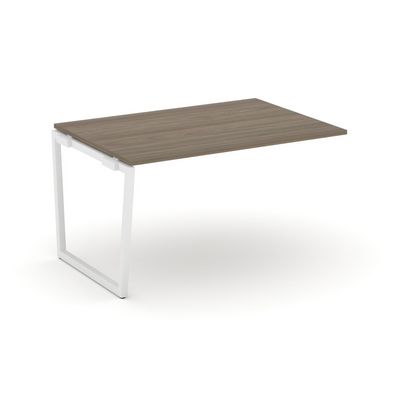 Style Project Fusion SN-4T2.NSPRG-003.3 (Вяз благородный/Белый) Проходной наборный элемент переговорного стола