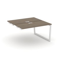 Style Project Fusion SN-5T2.DPRS-001 (Вяз благородный/Белый) Стол приставка к опорным элементам