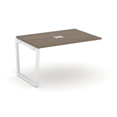 Style Project Fusion SN-5T2.NSPRG-002 (Вяз благородный/Белый) Проходной наборный элемент переговорного стола