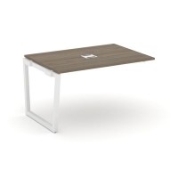 Style Project Fusion SN-5T2.NSPRG-003 (Вяз благородный/Белый) Проходной наборный элемент переговорного стола