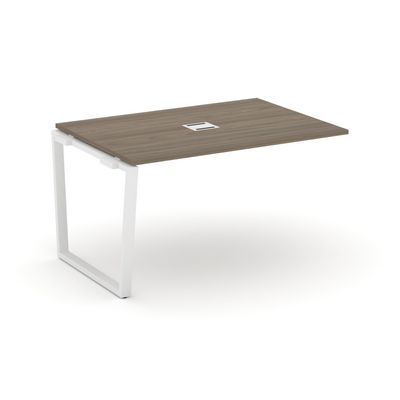 Style Project Fusion SN-6T2.NSPRG-002 (Вяз благородный/Белый) Проходной наборный элемент переговорного стола