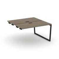 Style Project Fusion SN-4T2.DPRS-013 (Вяз благородный/Черный) Стол приставка к опорным элементам