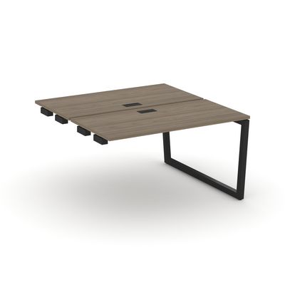 Style Project Fusion SN-5T2.DPRS-022 (Вяз благородный/Черный) Стол приставка к опорным элементам