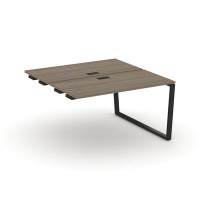 Style Project Fusion SN-6T2.DPRS-012 (Вяз благородный/Черный) Стол приставка к опорным элементам