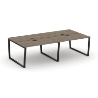 Style Project Fusion SN-6T2.DRS-034 (Вяз благородный/Черный) Рабочая станция двухсторонняя