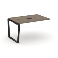 Style Project Fusion SN-6T2.NSPRG-004 (Вяз благородный/Черный) Проходной наборный элемент переговорного стола