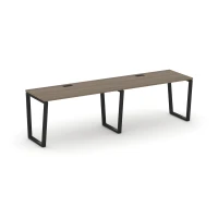 SN-6T2.ORS-014 (Вяз благородный/Черный) Рабочая станция односторонняя