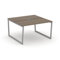 Style Project Fusion SN-4T2.DRS-002 (Вяз благородный/Серый) Рабочая станция двухсторонняя