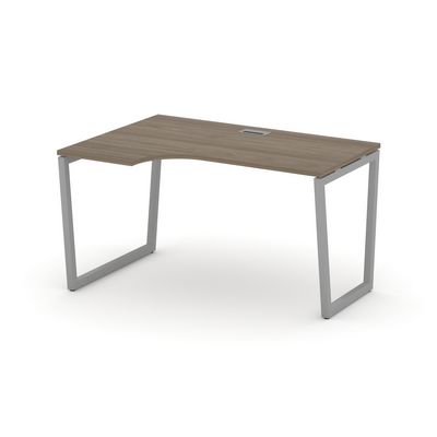 Style Project Fusion SN-4T2.SPA-021(L) (Вяз благородный/Серый) Стол рабочий эргономичный