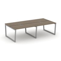 Style Project Fusion SN-5T2.DRS-031 (Вяз благородный/Серый) Рабочая станция двухсторонняя