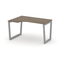 Style Project Fusion SN-5T2.SPA-002(L) (Вяз благородный/Серый) Стол рабочий эргономичный