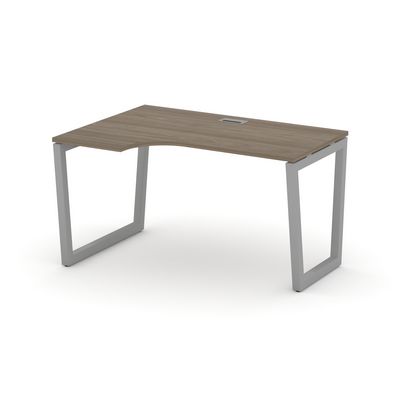 Style Project Fusion SN-5T2.SPA-002(L) (Вяз благородный/Серый) Стол рабочий эргономичный