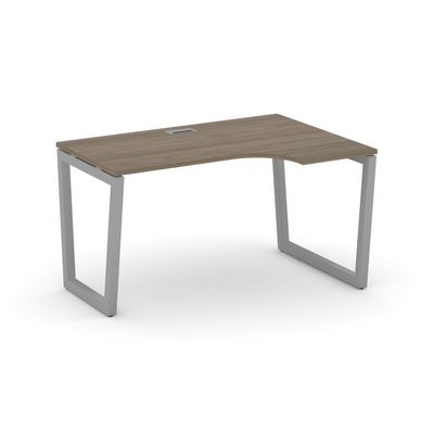 Style Project Fusion SN-5T2.SPA-012(R) (Вяз благородный/Серый) Стол рабочий эргономичный