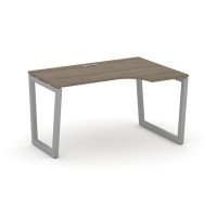 Style Project Fusion SN-5T2.SPA-021(R) (Вяз благородный/Серый) Стол рабочий эргономичный