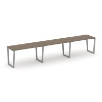 Style Project Fusion SN-6T2.ORS-044 (Вяз благородный/Серый) Рабочая станция односторонняя