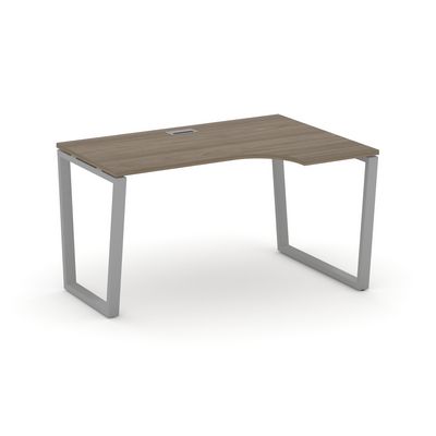 Style Project Fusion SN-6T2.SPA-011(R) (Вяз благородный/Серый) Стол рабочий эргономичный