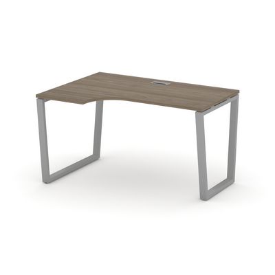 Style Project Fusion SN-6T2.SPA-022(L) (Вяз благородный/Серый) Стол рабочий эргономичный