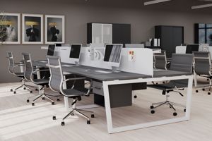 Мебель Style Project Fusion антрацит/белый металл