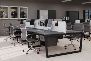 Мебель Style Project Fusion антрацит/черный металл