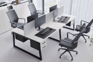 Мебель Style Project Fusion белый/черный металл