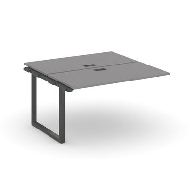 Стайл Проджект Некст SN-59O.DNRS-012 (Серый пепел/Антрацит металл) Проходной наборный элемент