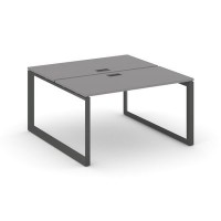 Стайл Проджект Некст SN-59O.DRS-004 (Серый пепел/Антрацит металл) Рабочая станция двухсторонняя