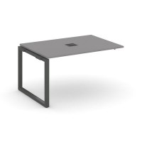 Стайл Проджект Некст SN-59O.NSPRG-002 (Серый пепел/Антрацит металл) Проходной наборный элемент переговорного стола