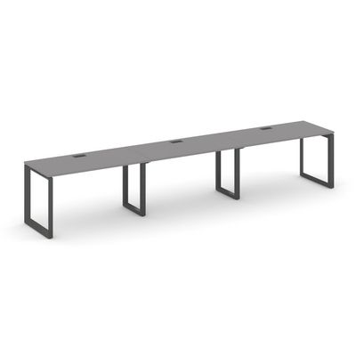 Стайл Проджект Некст SN-59O.ORS-054 (Серый пепел/Антрацит металл) Рабочая станция односторонняя