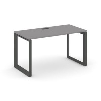 Стайл Проджект Некст SN-59O.SP-001 (Серый пепел/Антрацит металл) Стол письменный