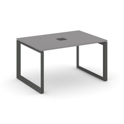 Стайл Проджект Некст SN-59O.SPRG-002 (Серый пепел/Антрацит металл) Стол переговорный