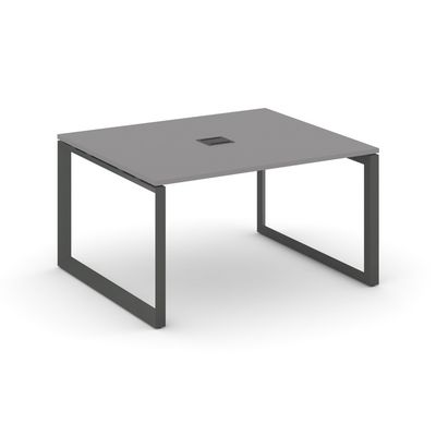 Стайл Проджект Некст SN-59O.SPRG-032 (Серый пепел/Антрацит металл) Стол переговорный