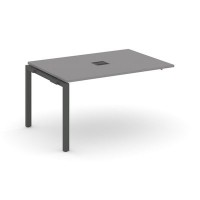 Стайл Проджект Некст SN-59P.NSPRG-002 (Серый пепел/Антрацит металл) Проходной наборный элемент переговорного стола