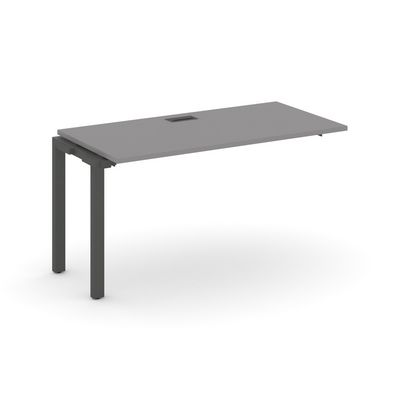 Стайл Проджект Некст SN-59P.ONRS-004 (Серый пепел/Антрацит металл) Проходной наборный элемент