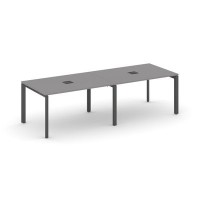 Стайл Проджект Некст SN-59P.SPRG-011 (Серый пепел/Антрацит металл) Стол переговорный