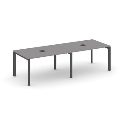 Стайл Проджект Некст SN-59P.SPRG-014 (Серый пепел/Антрацит металл) Стол переговорный