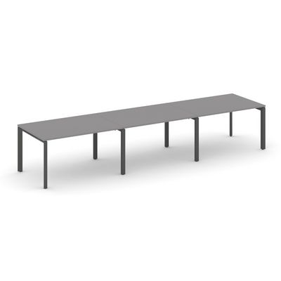 Стайл Проджект Некст SN-59P.SPRG-024.3 (Серый пепел/Антрацит металл) Стол переговорный