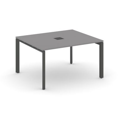 Стайл Проджект Некст SN-59P.SPRG-034 (Серый пепел/Антрацит металл) Стол переговорный