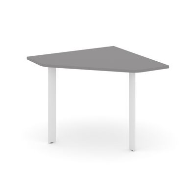 Стайл Проджект Некст SN-59.UPRG-001 (Серый пепел/Белый металл) Угловой элемент переговорного стола