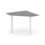 Стайл Проджект Некст SN-59.UPRG-001 (Серый пепел/Белый металл) Угловой элемент переговорного стола