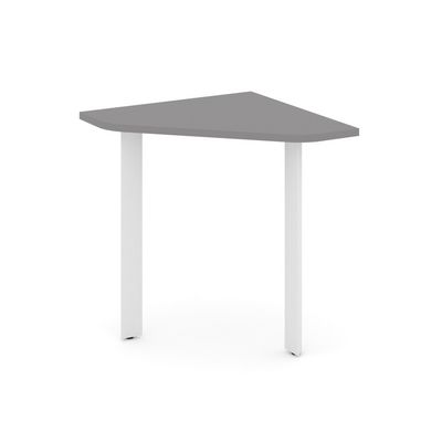 Стайл Проджект Некст SN-59.USP-021 (Серый пепел/Белый металл) Угловой элемент стола