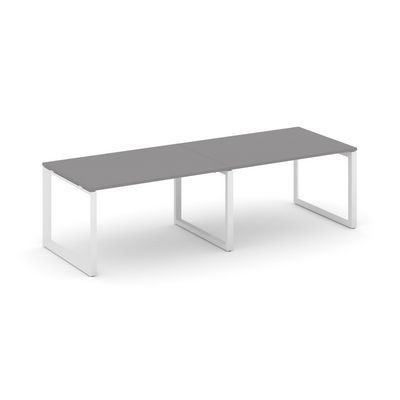 Стайл Проджект Некст SN-59O.SPRG-012.3 (Серый пепел/Белый металл) Стол переговорный