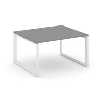 Стайл Проджект Некст SN-59O.SPRG-033.3 (Серый пепел/Белый металл) Стол переговорный