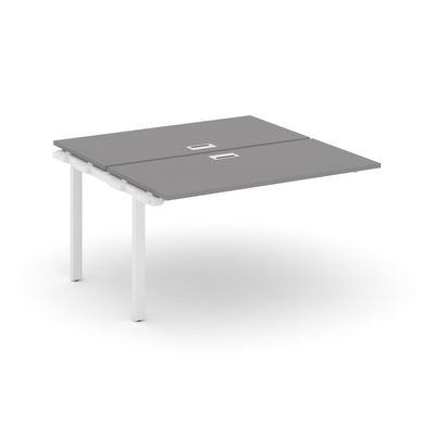 Стайл Проджект Некст SN-59P.DNRS-004 (Серый пепел/Белый металл) Проходной наборный элемент