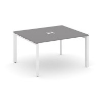 Стайл Проджект Некст SN-59P.SPRG-033 (Серый пепел/Белый металл) Стол переговорный