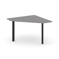 Стайл Проджект Некст SN-59.UPRG-031 (Серый пепел/Черный металл) Угловой элемент переговорного стола